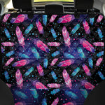 Native Feather Pattern Print Pet Car Back Seat Cover