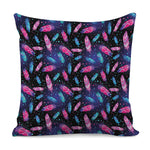Native Feather Pattern Print Pillow Cover
