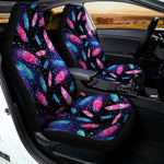 Native Feather Pattern Print Universal Fit Car Seat Covers