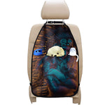 Native Indian Girl Portrait Print Car Seat Organizers