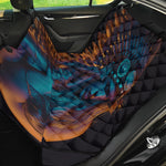 Native Indian Girl Portrait Print Pet Car Back Seat Cover