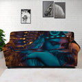Native Indian Girl Portrait Print Sofa Cover