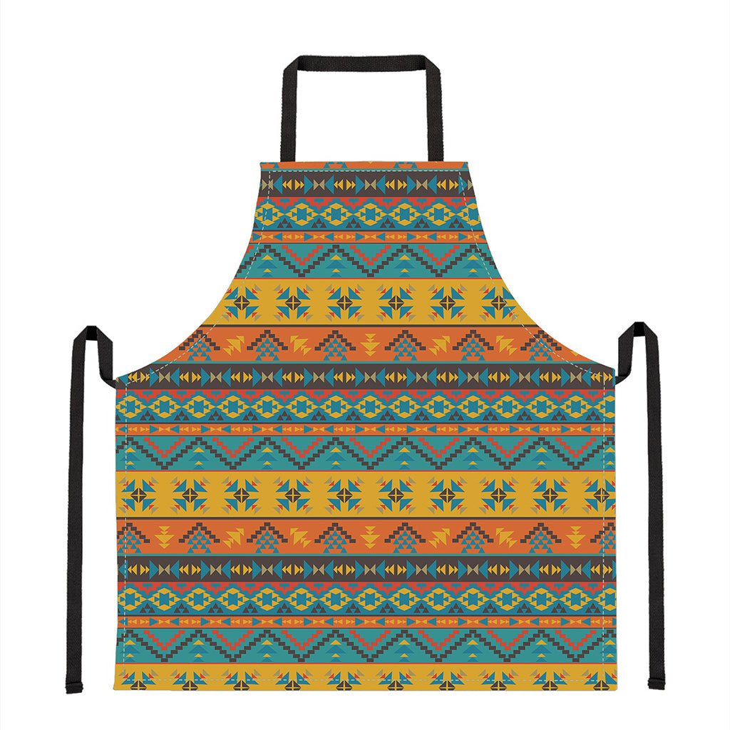 Native Indian Inspired Pattern Print Apron