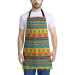 Native Indian Inspired Pattern Print Apron
