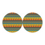 Native Indian Inspired Pattern Print Car Coasters