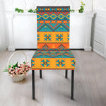 Native Indian Inspired Pattern Print Dining Chair Slipcover