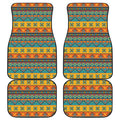 Native Indian Inspired Pattern Print Front and Back Car Floor Mats