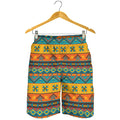 Native Indian Inspired Pattern Print Men's Shorts
