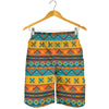 Native Indian Inspired Pattern Print Men's Shorts