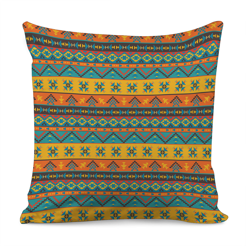 Native Indian Inspired Pattern Print Pillow Cover