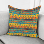 Native Indian Inspired Pattern Print Pillow Cover