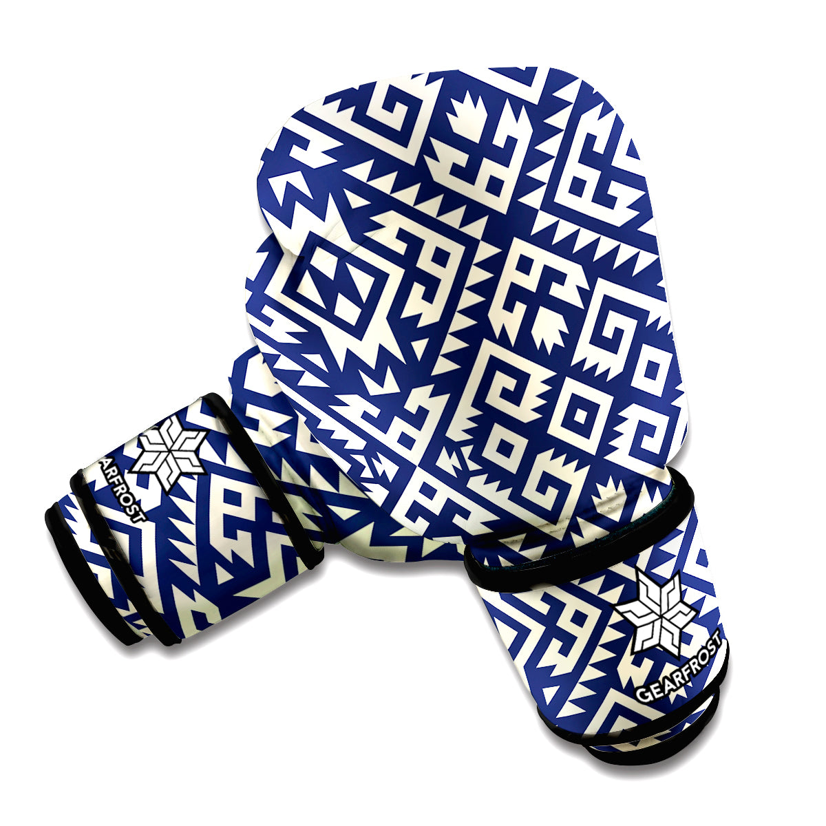 Native Indian Navajo Pattern Print Boxing Gloves