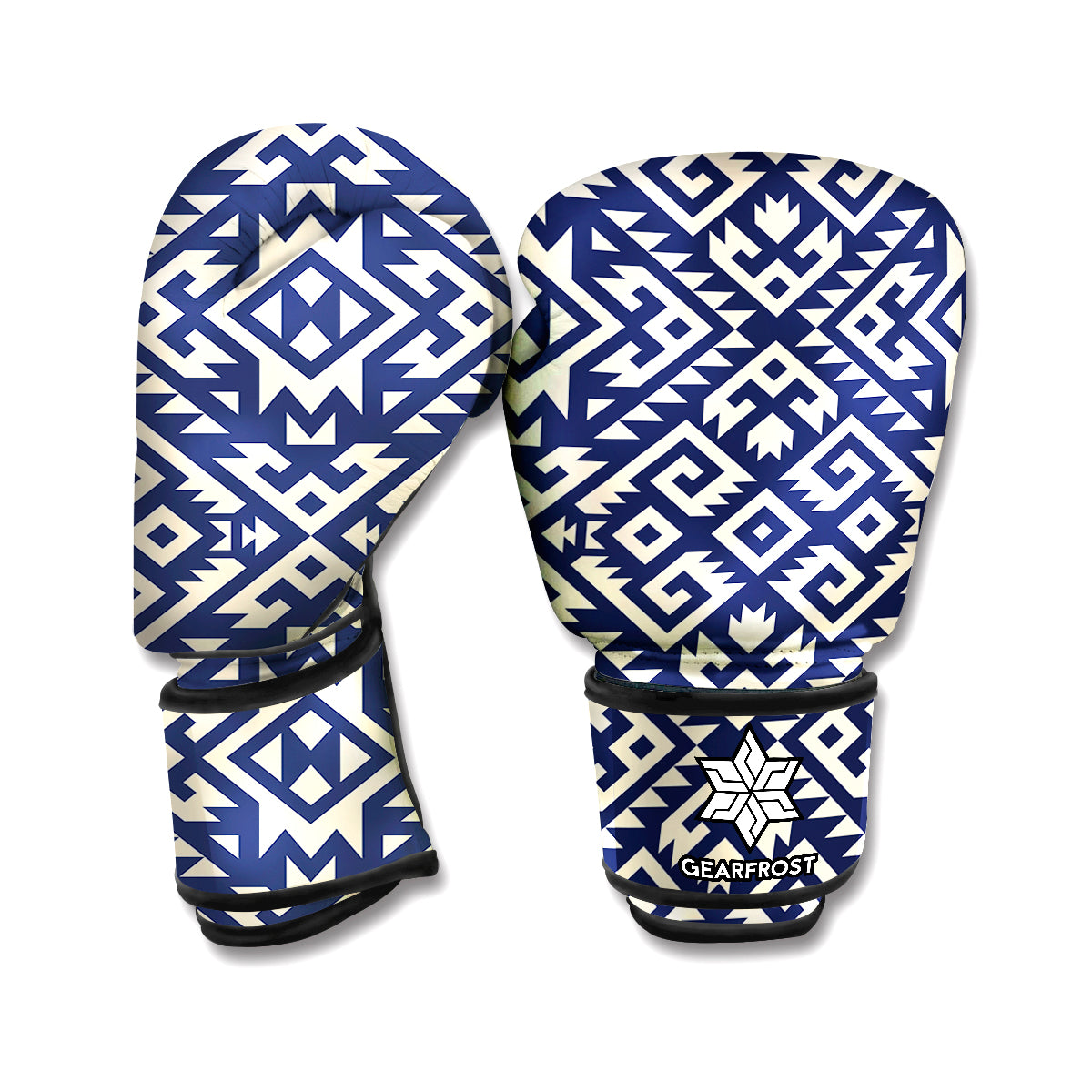 Native Indian Navajo Pattern Print Boxing Gloves