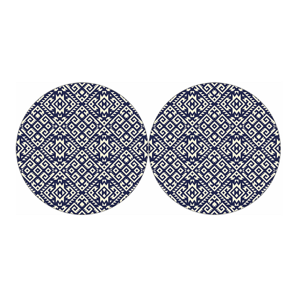 Native Indian Navajo Pattern Print Car Coasters