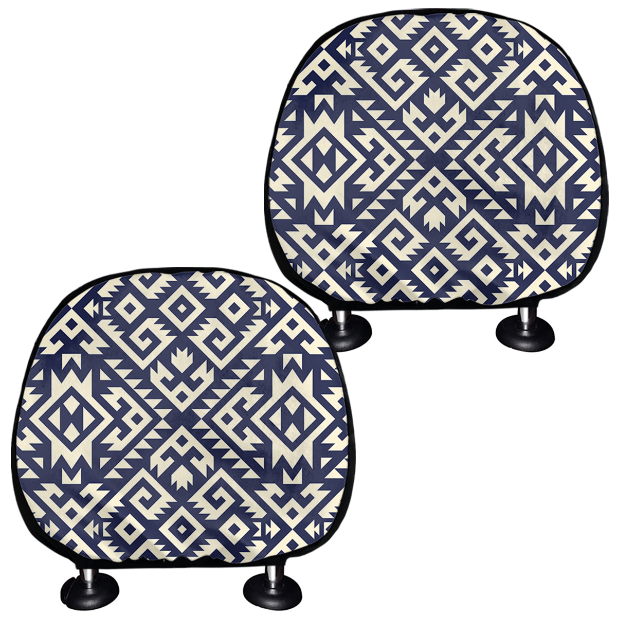 Native Indian Navajo Pattern Print Car Headrest Covers