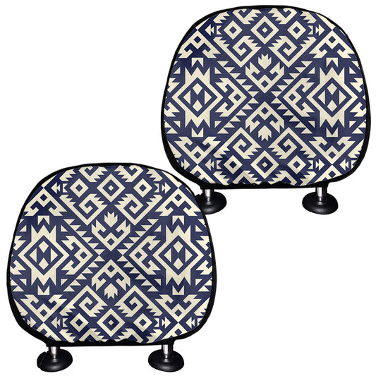 Native Indian Navajo Pattern Print Car Headrest Covers