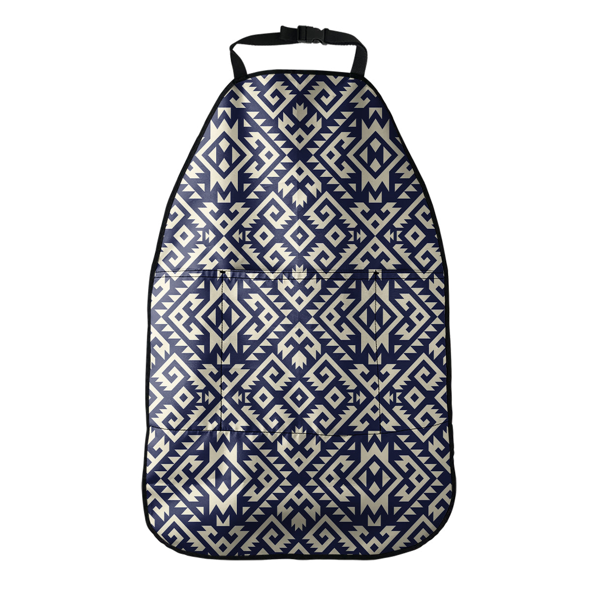 Native Indian Navajo Pattern Print Car Seat Organizers