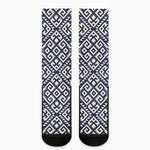 Native Indian Navajo Pattern Print Crew Socks