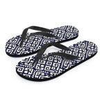 Native Indian Navajo Pattern Print Flip Flops