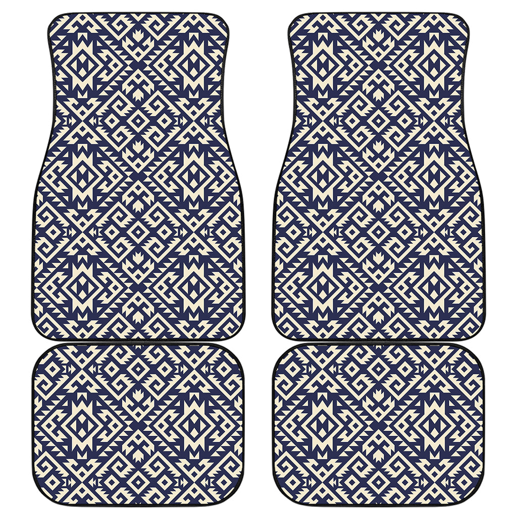 Native Indian Navajo Pattern Print Front and Back Car Floor Mats
