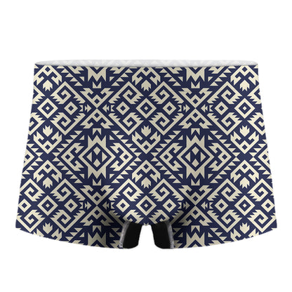 Native Indian Navajo Pattern Print Men's Boxer Briefs