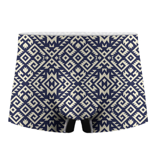 Native Indian Navajo Pattern Print Men's Boxer Briefs