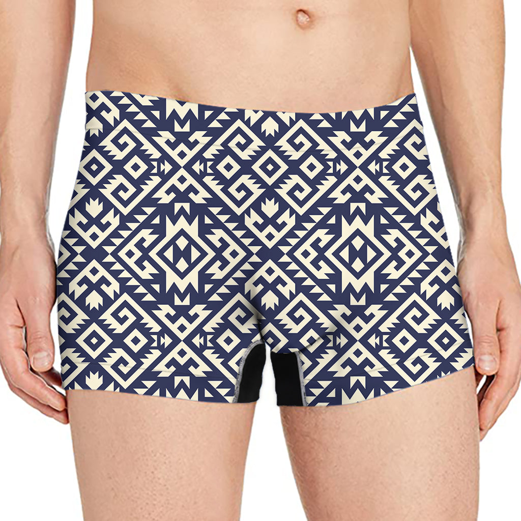 Native Indian Navajo Pattern Print Men's Boxer Briefs