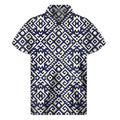 Native Indian Navajo Pattern Print Men's Short Sleeve Shirt
