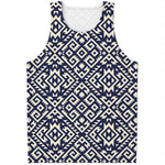 Native Indian Navajo Pattern Print Men's Tank Top