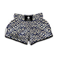 Native Indian Navajo Pattern Print Muay Thai Boxing Shorts