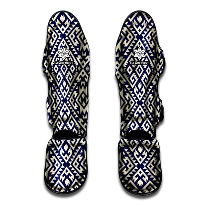 Native Indian Navajo Pattern Print Muay Thai Shin Guard