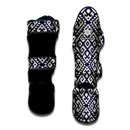 Native Indian Navajo Pattern Print Muay Thai Shin Guard