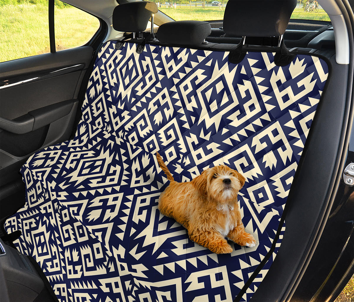 Native Indian Navajo Pattern Print Pet Car Back Seat Cover