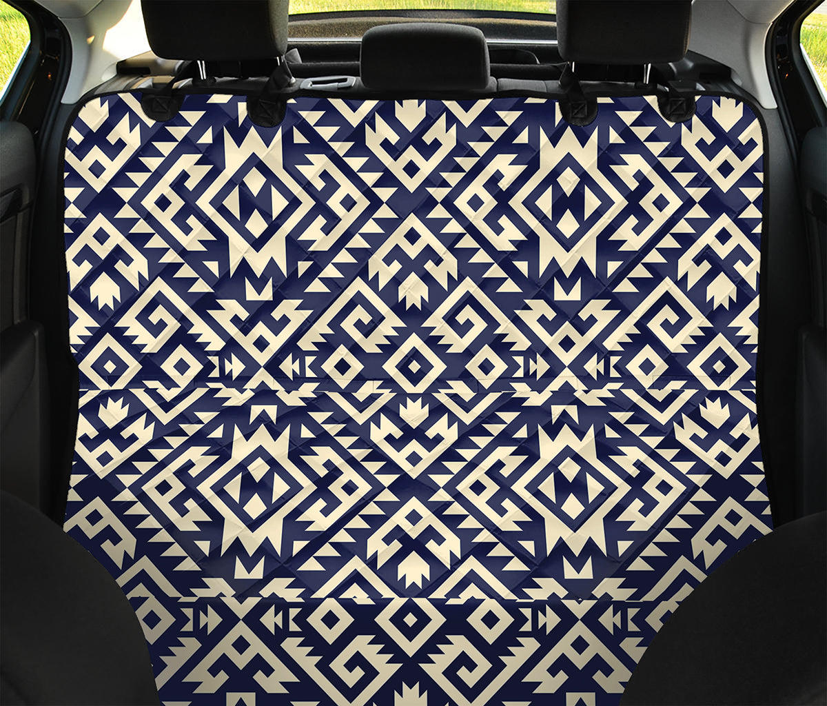 Native Indian Navajo Pattern Print Pet Car Back Seat Cover