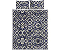 Native Indian Navajo Pattern Print Quilt Bed Set