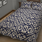 Native Indian Navajo Pattern Print Quilt Bed Set
