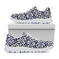 Native Indian Navajo Pattern Print White Running Shoes