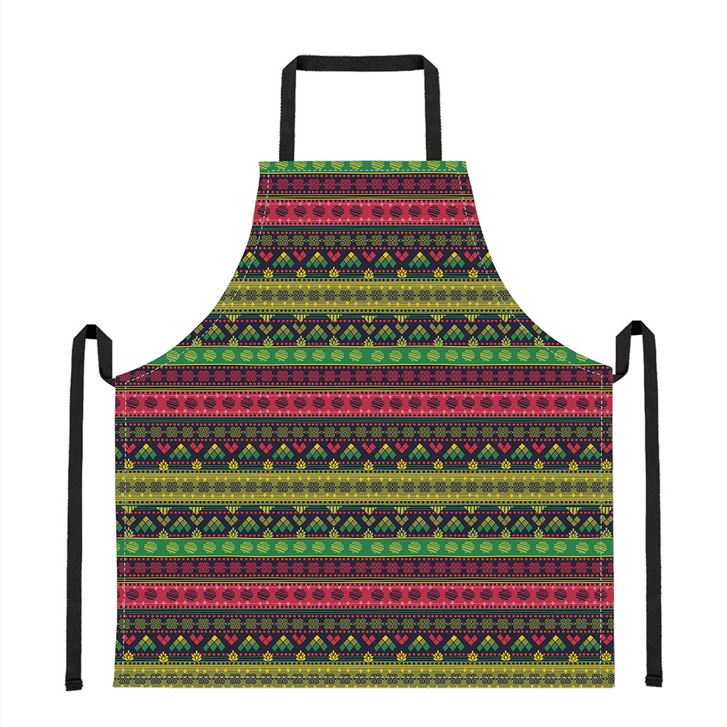 Native Indian Tribal Pattern Print Apron