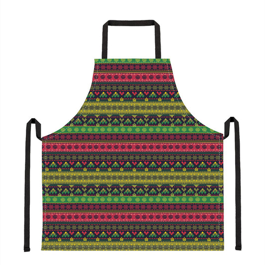 Native Indian Tribal Pattern Print Apron