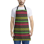 Native Indian Tribal Pattern Print Apron