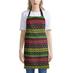 Native Indian Tribal Pattern Print Apron