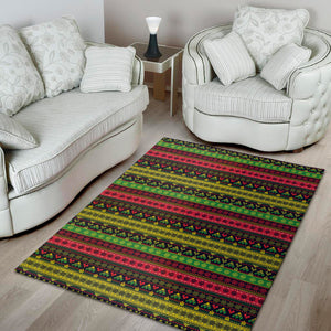 Native Indian Tribal Pattern Print Area Rug