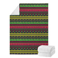Native Indian Tribal Pattern Print Blanket