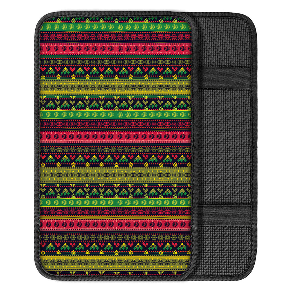 Native Indian Tribal Pattern Print Car Center Console Cover