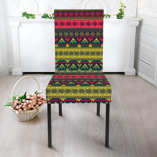 Native Indian Tribal Pattern Print Dining Chair Slipcover