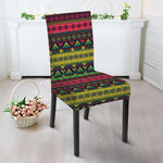Native Indian Tribal Pattern Print Dining Chair Slipcover