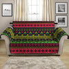 Native Indian Tribal Pattern Print Loveseat Protector