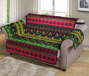 Native Indian Tribal Pattern Print Loveseat Protector