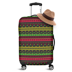 Native Indian Tribal Pattern Print Luggage Cover