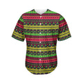 Native Indian Tribal Pattern Print Men's Baseball Jersey